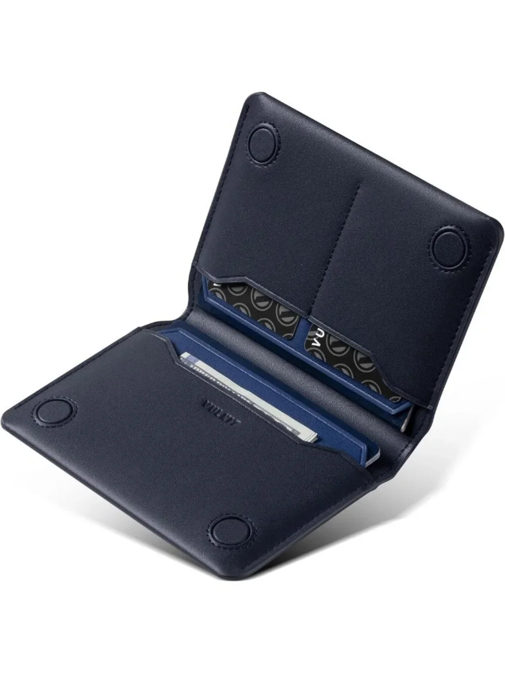Slim Minimalist RFID Blocking Passport Wallet | Leather Travel Holder for Men